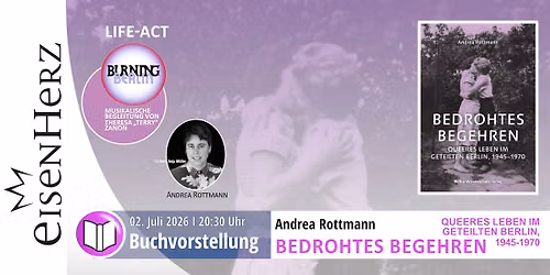 Buchvorstellung: Andrea Rottmann - Bedrohtes Begehren