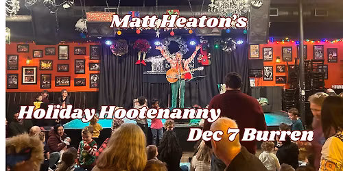 Matt Heaton\u2019s Burren Boogie: Family Music Sundays Holiday Edition