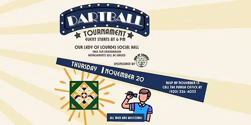 Dartball Tournament - Men of Lourdes Group