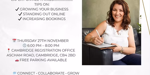 Wedding Industry Networking Event, hosted by Cambridgeshire Ceremonies