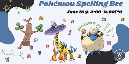 Pok\u00e9mon Spelling Bee