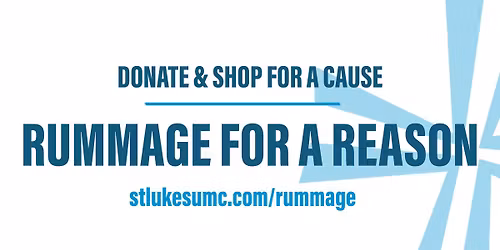 Rummage for a Reason at St. Luke's