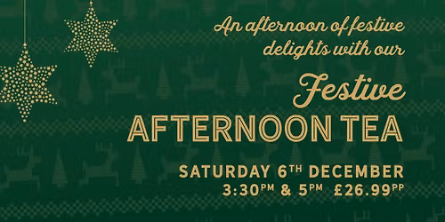 Festive Afternoon Tea at the Perch