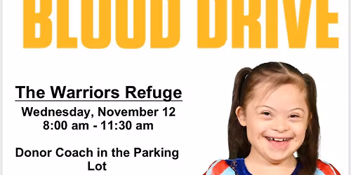 Warriors Give Back \u2014 Join Our Blood Drive!