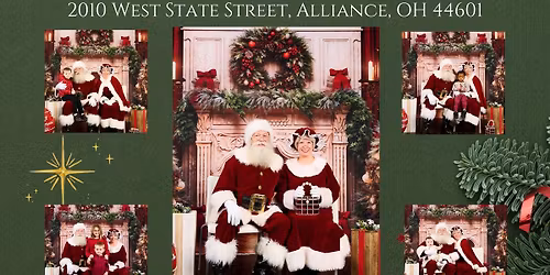 Pictures with Santa & Mrs. Claus