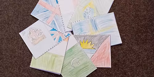 World Street Party Craft- Make a Flag.