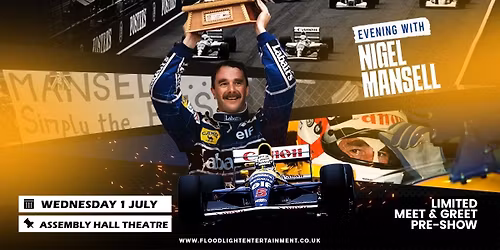 Evening With Nigel Mansell Assembly Hall