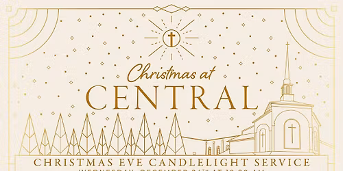 Christmas Eve Candlelight Service at Central Baptist