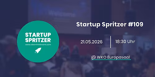 Startup Spritzer #109 - Europasaal WKO