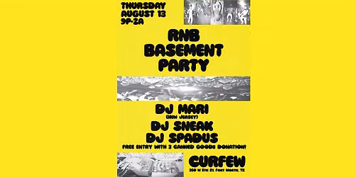 #RNBBasementParty