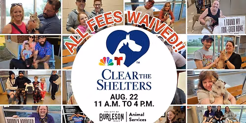 Clear the Shelters Day