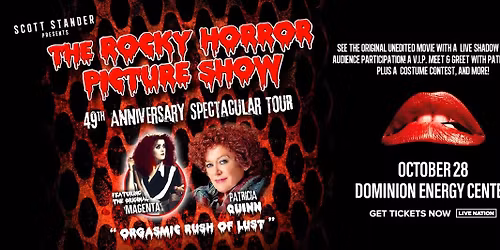 Rocky Horror Picture Show Anniversary Spectacular with Patricia Quinn at Balboa Theatre - San Diego