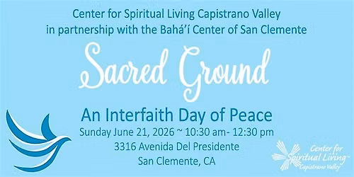 Sacred Ground: an Interfaith Morning of Peace