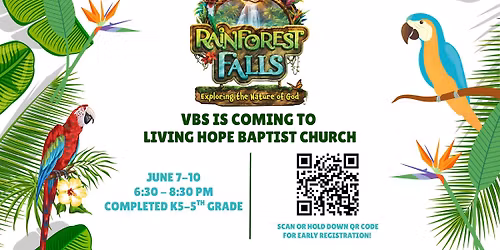 VBS: Rainforest Falls
