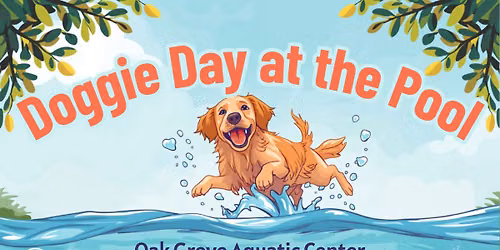 2026 Doggie Day at the Pool