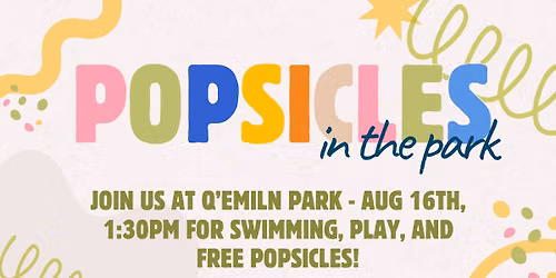 Popsicles in the Park!