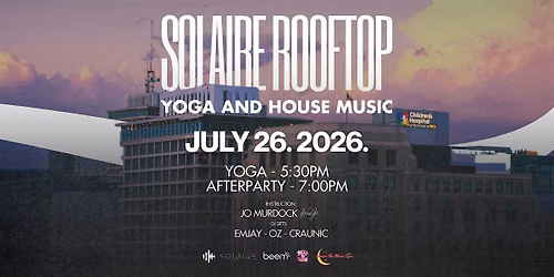 AfterFlow Presents: Sunset Rooftop Series (Yoga & House Music)