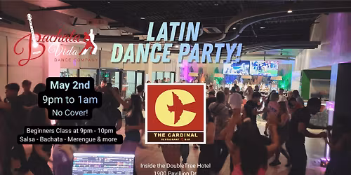 Latin Dance Party at The Cardinal! (5\/2\/26)