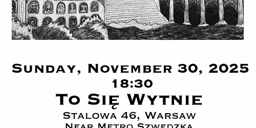 Cabaret Poetry Slam | 30 November | To Si\u0119 Wytnie | Warsaw Slam Championship | 18:30 