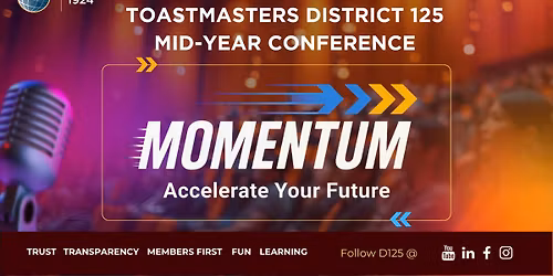 MOMENTUM - Accelerate Your Future (Mid-Year Conference District 125)