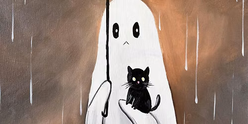 Ghostly friends Paint and Sip in LA
