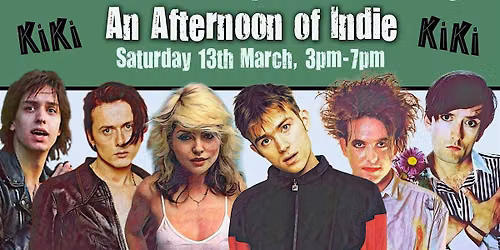 CAMBRIDGE An Afternoon Of Indie- Indie For The Over 30s: 13 March, 3pm-7pm