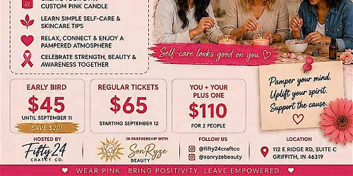 Breast Cancer Awareness Series: Dino\u2019s Pamper Party