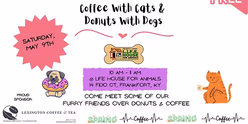 Coffee With Cats & Donuts With Dogs