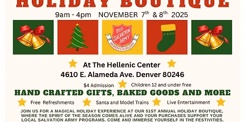 51st Anniversary Holiday Boutique