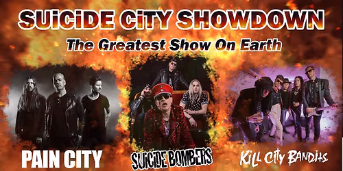 SUiCiDE BOMBERS \/\/ PAIN CITY \/\/ K*ll CITY BANDITS - GOLDiE
