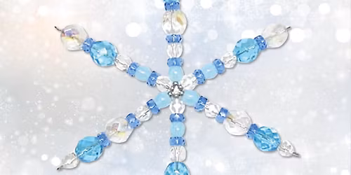 All Ages - Beaded Snowflake Ornaments