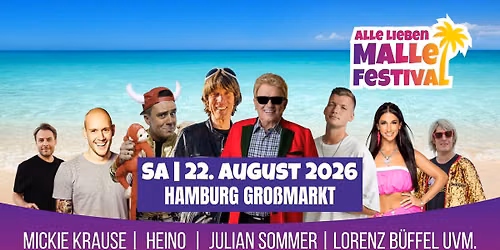 ALLE \u2764\ufe0f MALLE Festival \u2013 Hamburgs XXL Mallorca Festival 2026