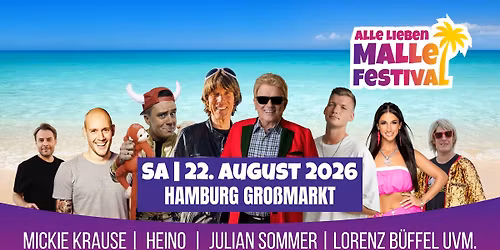 ALLE \u2764\ufe0f MALLE Festival \u2013 Hamburgs XXL Mallorca Festival 2026