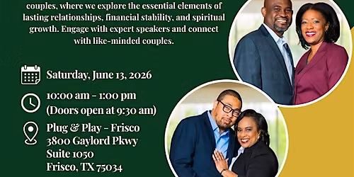 Faith, Finances & Forever-The Couples Playbook - Couples Empowerment Brunch