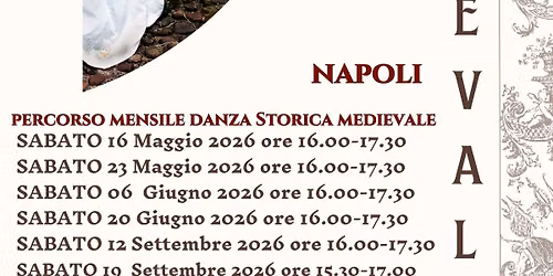 Percorso Mensile Danza Storica Medievale a Napoli