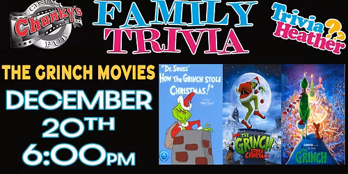LIVE FAMILY TRIVIA: The Grinch!