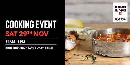 Live Cooking Demonstrations at Colne