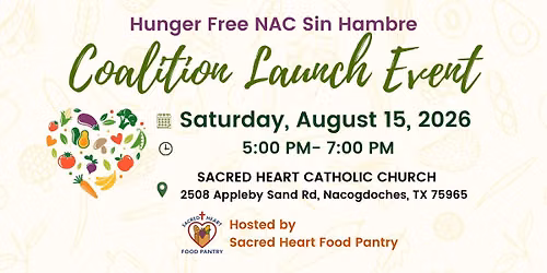 Hunger Free Nac Sin Hambre Coalition Launch