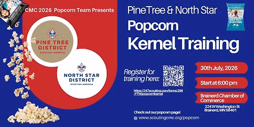 Pine Tree and North Star Popcorn Kernel Training!