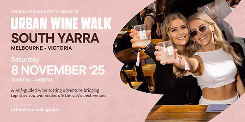 Urban Wine Walk | South Yarra (VIC)