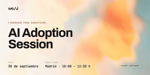 AI Adoption Session \u00b7 Workshop de adopci\u00f3n de IA para directivos - Madrid
