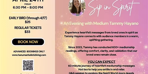 Messages from the Spirit World\u2014 An Evening of Mediumship