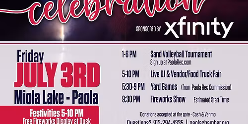 250th Independence Day Celebration at Lake Miola