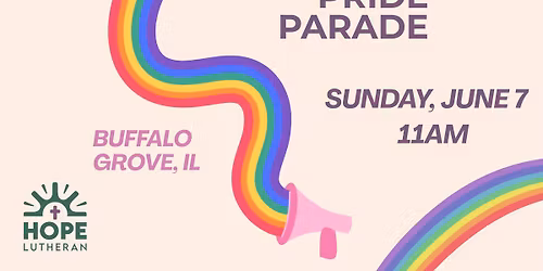 Buffalo Grove Pride Parade with Hope Lutheran Church