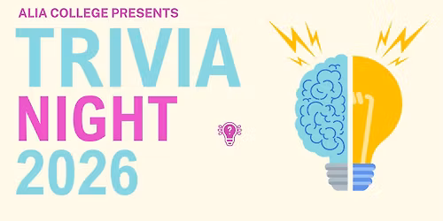 2026 ALIA COLLEGE TRIVIA NIGHT