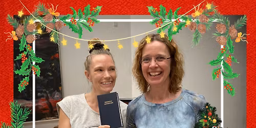 Julef\u00e6llessang fra H\u00f8jskolesangbogen - i Skt. Lukas Kirke