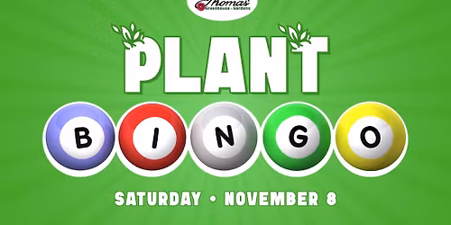 Plant Bingo: Fall, Flannel & Foliage Day!