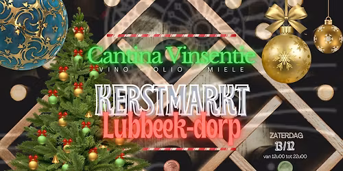 Cantina Vinsentie op de Kerstmarkt Lubbeek