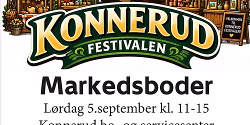 Markedsdag p\u00e5 Konnerud bo- og servicesenter 