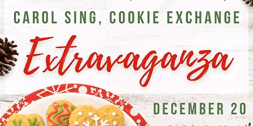Ugly Sweater, Pizza Feed, Carol Sing, Cookie Exchange EXTRAVAGANZA!